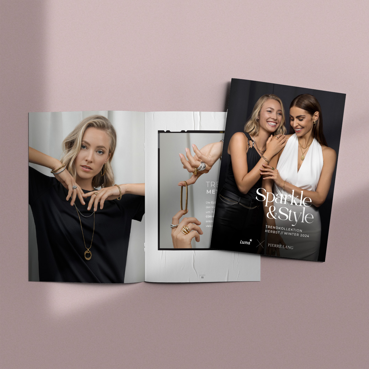 katalog mockup september2024 - Pierre Lang - Edle Designerschmuckstücke in ausgezeichneter Echtschmuckqualität, 100 % Handarbeit
