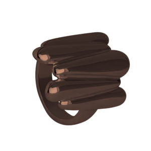 0258RB00 PVD-Titan-Braun-Beschichtung PVD-Titan-Braun-Beschichtung